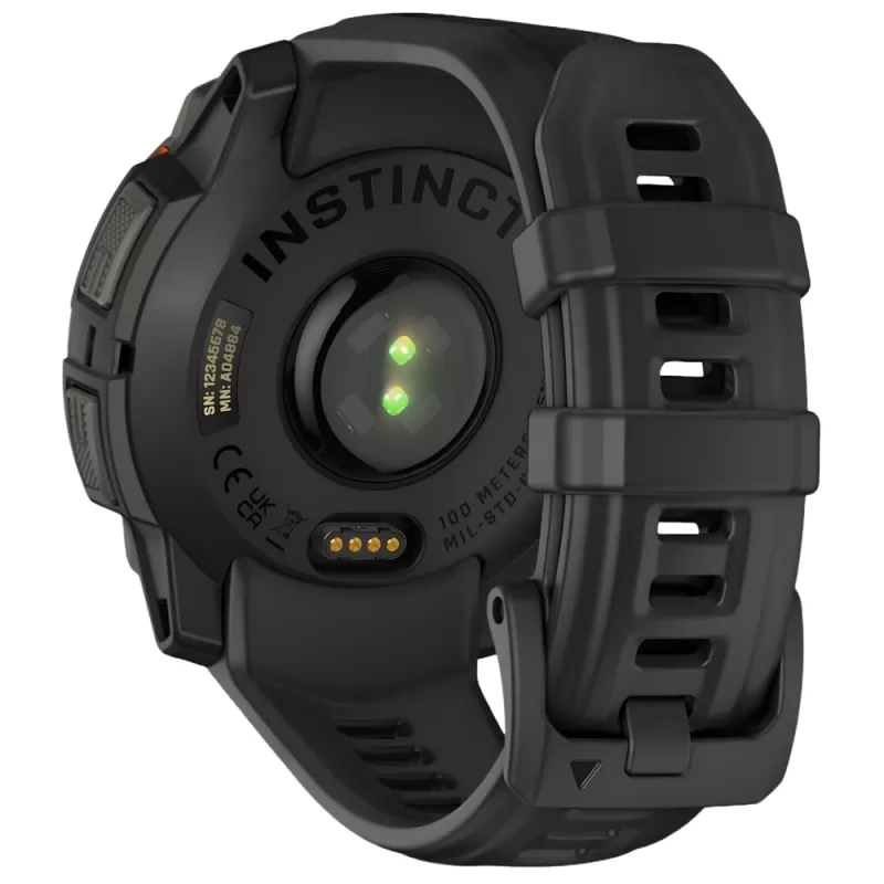 Reloj GPS Garmin Instinct 3 Solar 50mm - Black (010-02935-00)