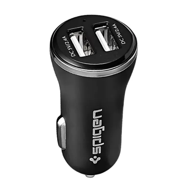 Cargador Vehicular Spigen AirStation F23QC 000CG20731 USB-A 24W - Black