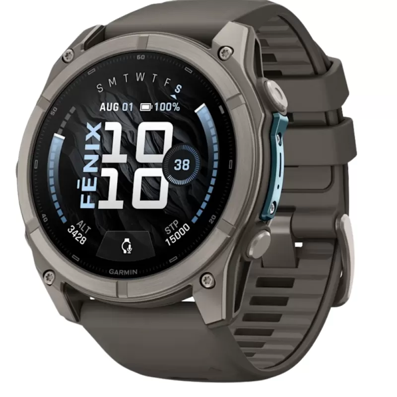 Reloj GPS Garmin Fenix 9 51mm - Titanium/Pebble Gray (010-04763-00)