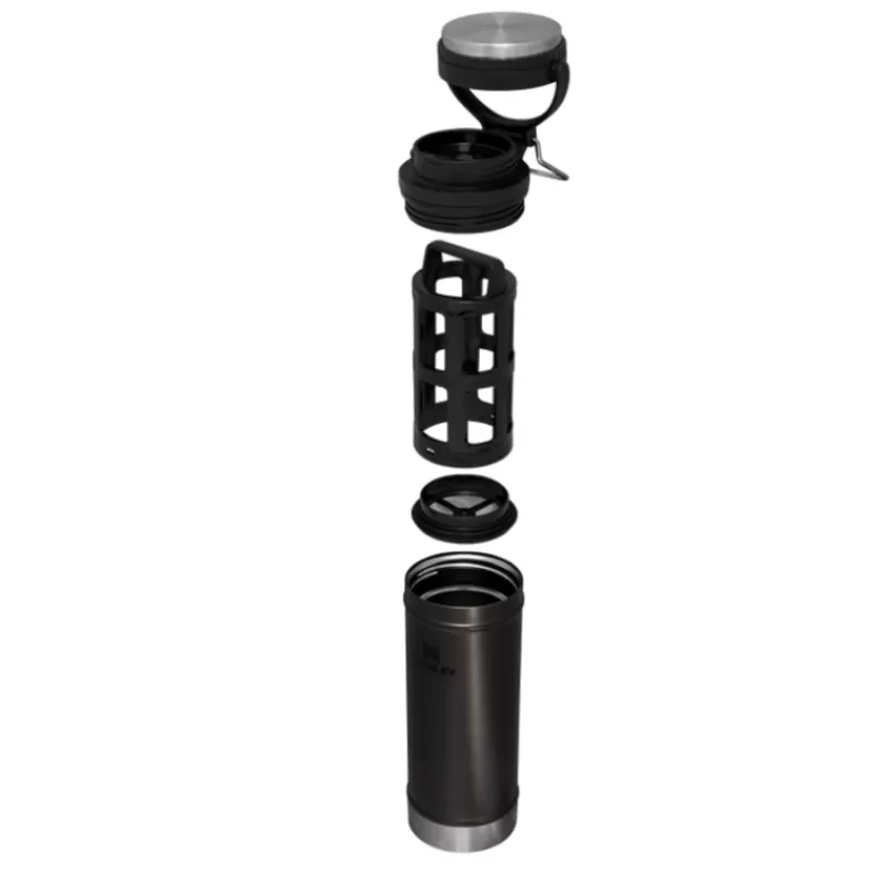 Termo Stanley The Travel Mug French Press 473mL - Charcoal Glow