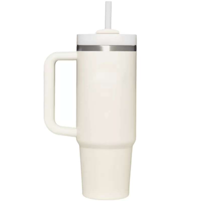 Vaso Térmico Stanley The FlowState Quencher H2.0 Tumbler 887mL - Cream
