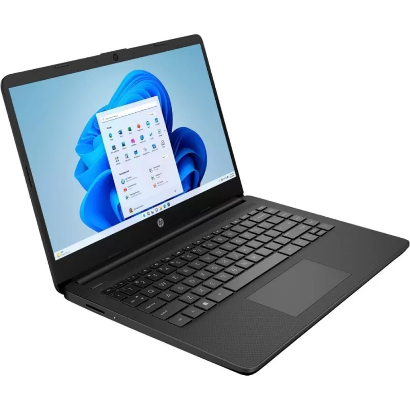 Notebook HP 14-DQ0761DX 14" Intel Celeron N4120 4/128GB W11H - Black