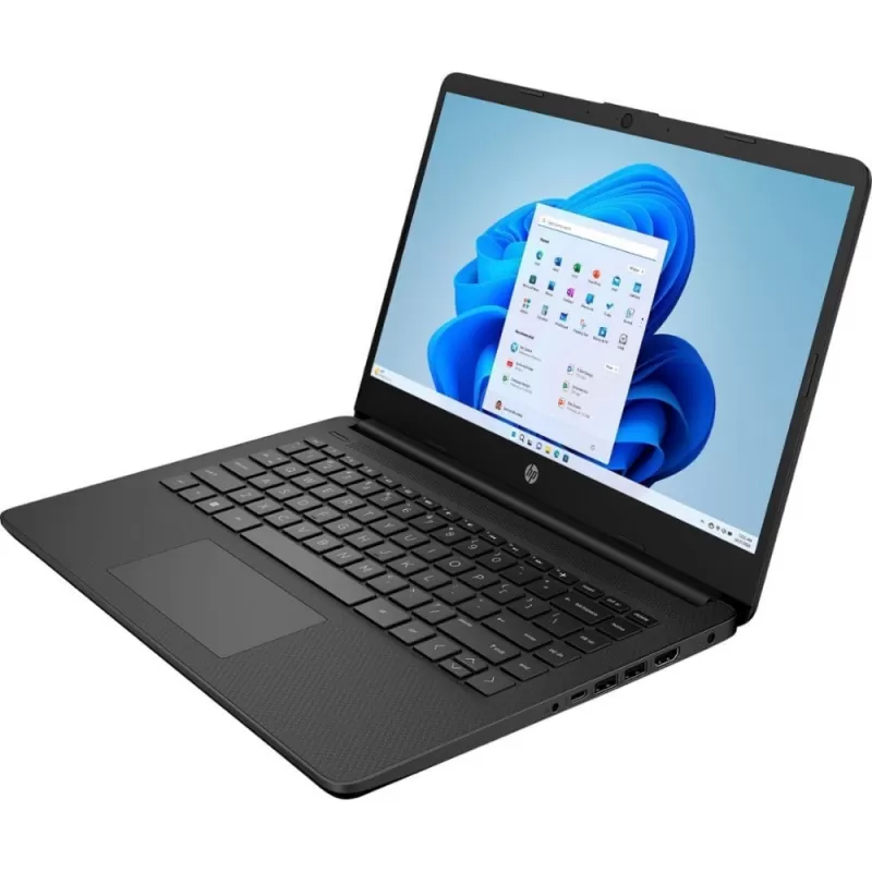 Notebook HP 14-DQ0761DX 14" Intel Celeron N4120 4/128GB W11H - Black