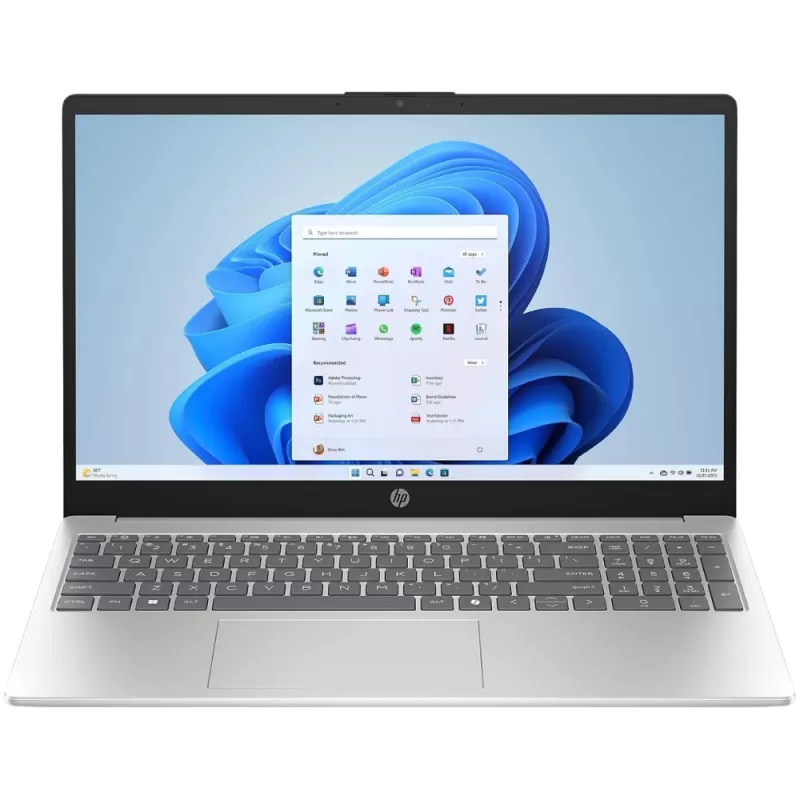 Notebook HP 15-FD0084WM 15.6" Intel N200 4/128GB W11H - Silver