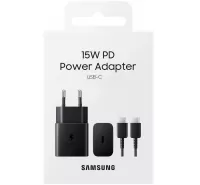 Cargador Samsung USB-C 15W EP-T1510XBEGWW - Black