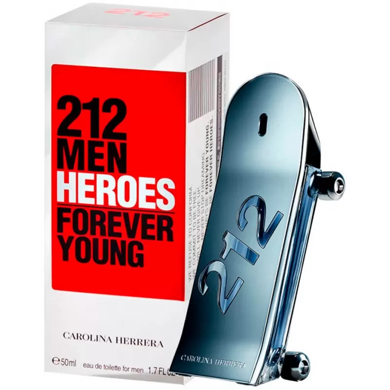 Perfume Carolina Herrera 212 Heroes EDT Masculino - 50ml