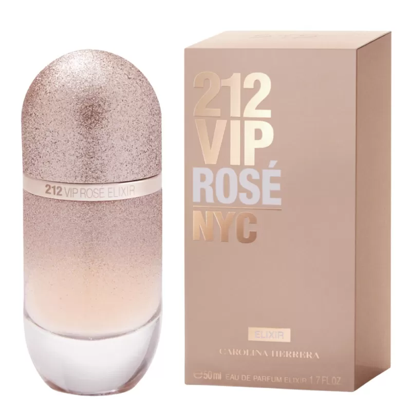 Perfume Carolina Herrera 212 VIP Rosé Elixir EDP Femenino - 50ml