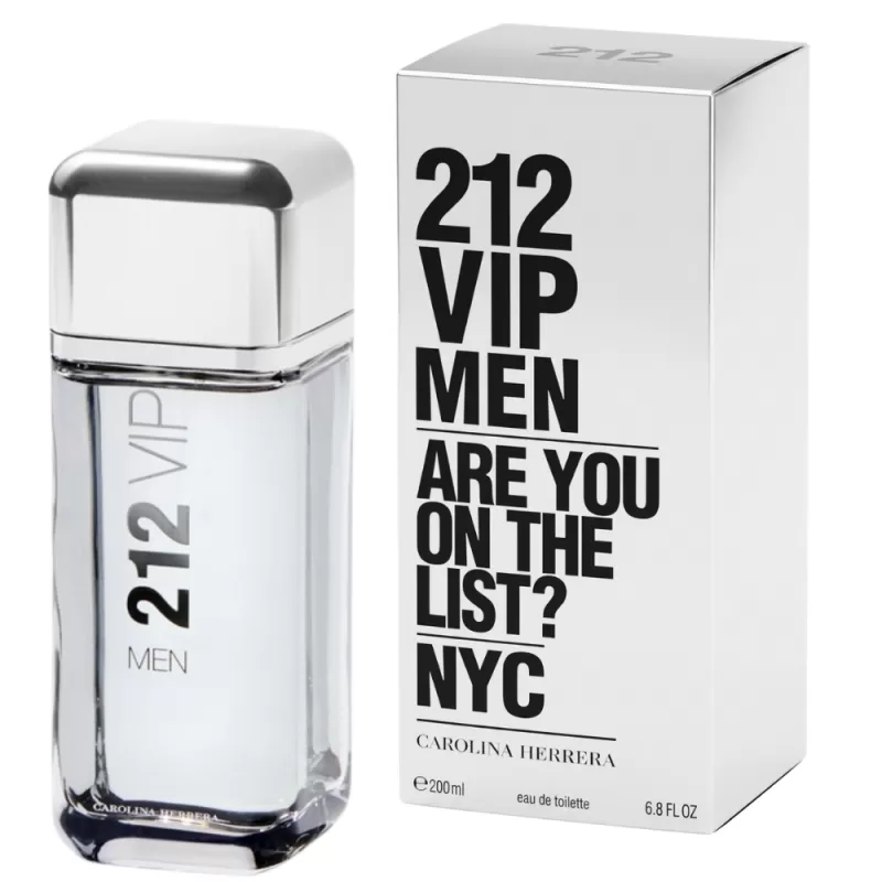 Perfume Carolina Herrera 212 VIP Men EDT Masculino - 200mL