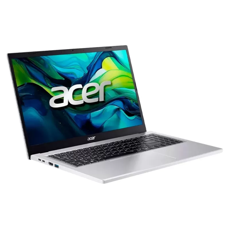 Notebook Acer Aspire Go 15 AG15-21P-R5YG 15.6" AMD Ryzen 3 7320U 8/128GB W11H - Pure Silver