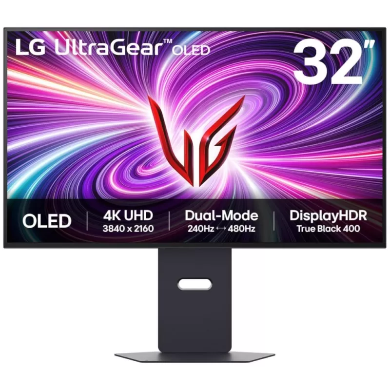 Monitor Gamer OLED LG 32" 32GS95UV-B 4K UHD Dual 240/480Hz