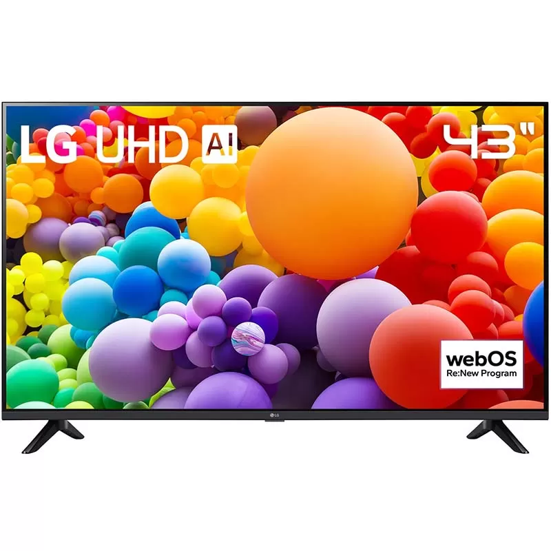 Smart TV LED LG 43" 43UT7300 4K Ultra HD AI ThinQ