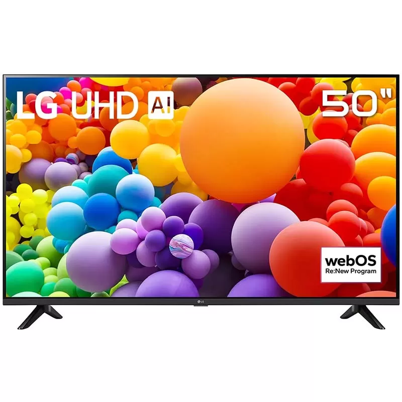 Smart TV LED LG 50" 50UT7300 4K Ultra HD AI T...