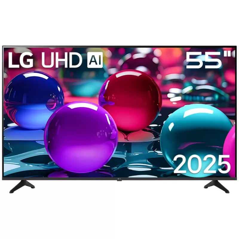 Smart TV LED LG 55" 55UA7300PSB 4K Ultra HD AI