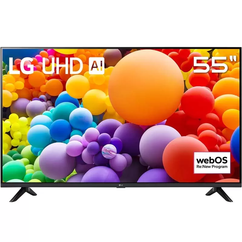Smart TV LED LG 55" 55UT7300 4K Ultra HD AI T...