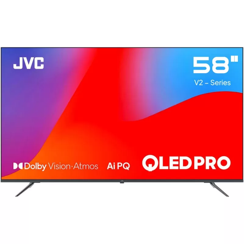 Smart TV QLED Pro JVC 58" LT-58KM858 4K Ultra HD
