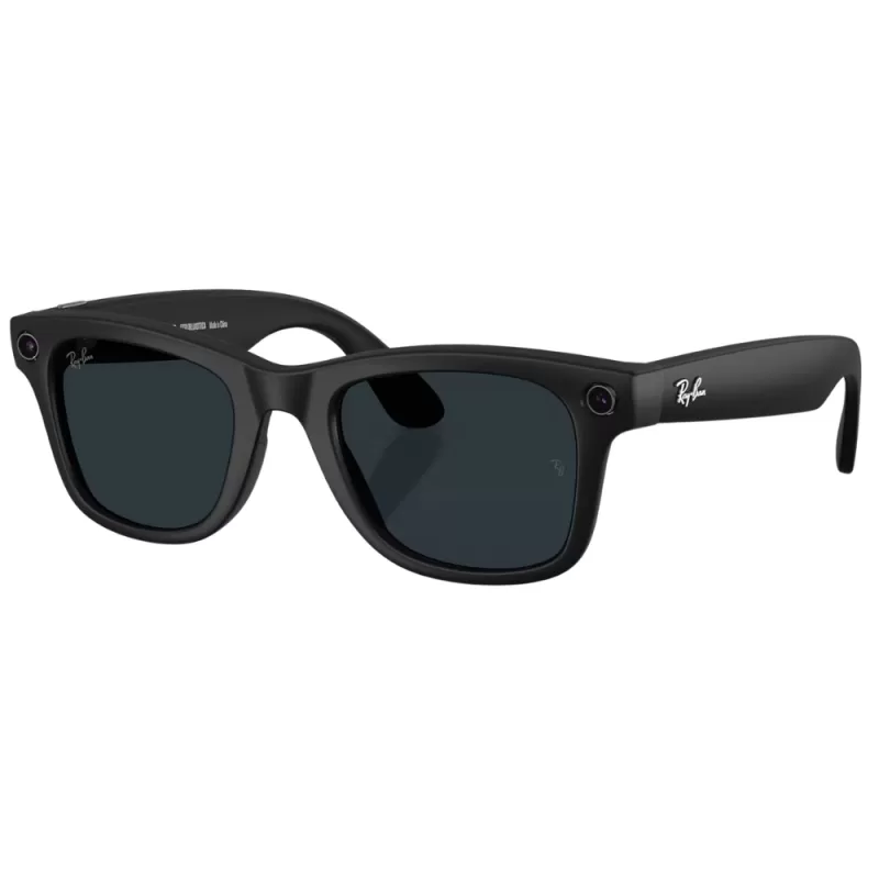 Lentes de Sol Ray-Ban Meta Wayfarer (Gen 2) RW4012 - Matte Black/Transitions Grey