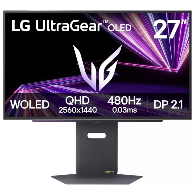 Monitor Gamer OLED LG 27" UltraGear 27GX790A-B QHD 480Hz