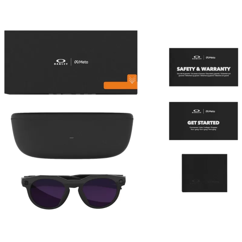 Lentes de Sol Oakley Meta HSTN 00W8002 - Black/Transitions Amethyst