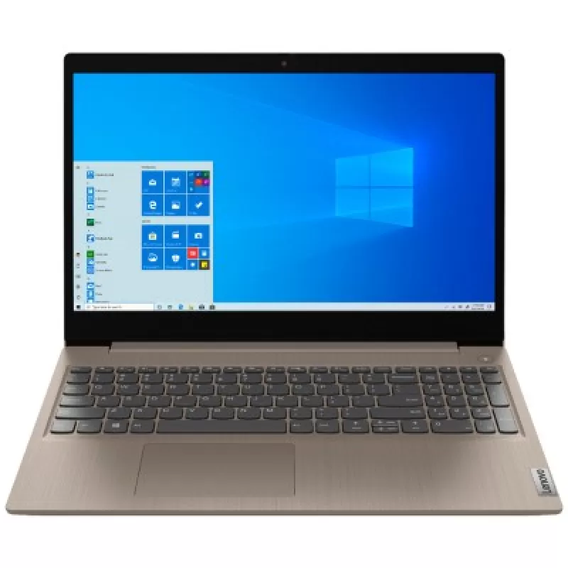 Notebook Lenovo IdeaPad 3 15IIL05 81WE00KVUS de 15.6 HD con Intel i3-1005G1/8GB RAM/256GB SSD/W10 - Almond