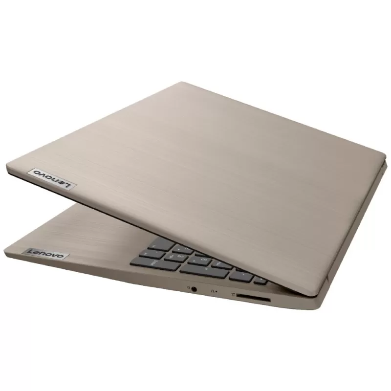 Notebook Lenovo IdeaPad 3 15IIL05 81WE00KVUS de 15.6 HD con Intel i3-1005G1/8GB RAM/256GB SSD/W10 - Almond