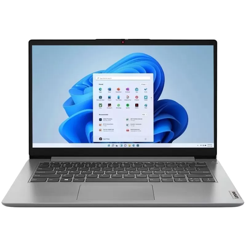Notebook Lenovo IdeaPad 1 14IJL7 82LV0075US 14" Intel Celeron N4500 4/128GB W11H - Cloud Grey