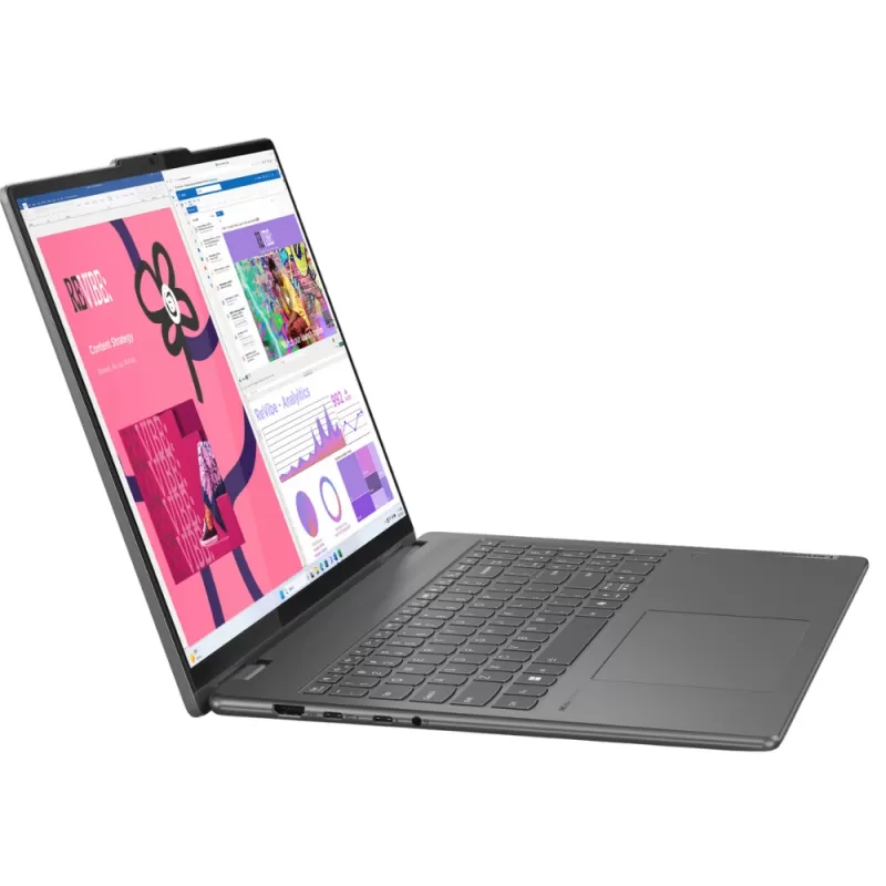Notebook Lenovo Yoga 7 2-in-1 16IML9 83DL0002US 16" Touch Intel Core Ultra 7 155U 16GB/1TB W11H - Storm Grey