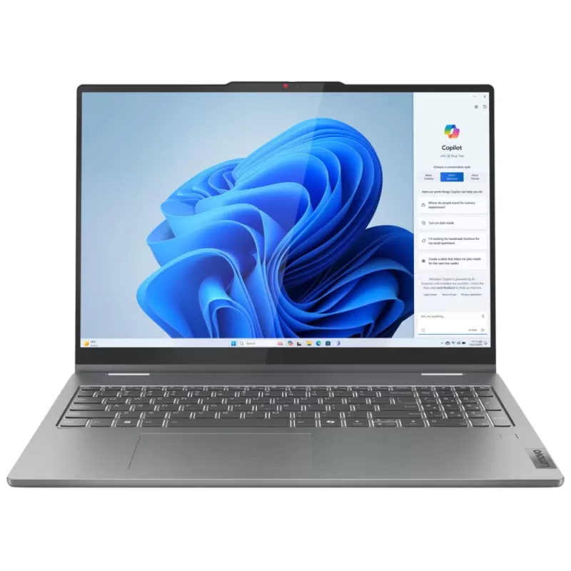 Notebook Lenovo IdeaPad 5 2-in-1 16IRU9 83DU004VUS 16" Touch Intel Core 5 120U 16/512GB W11H - Luna Grey