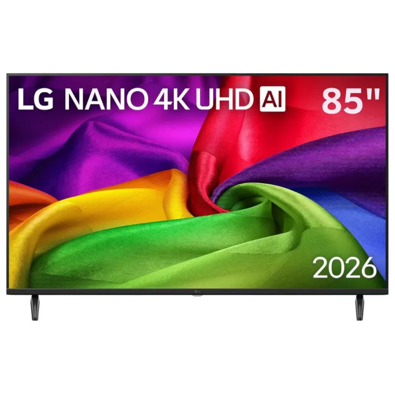 Smart TV LED LG Nano 85" 85NU800BPSB 4K Ultra HD