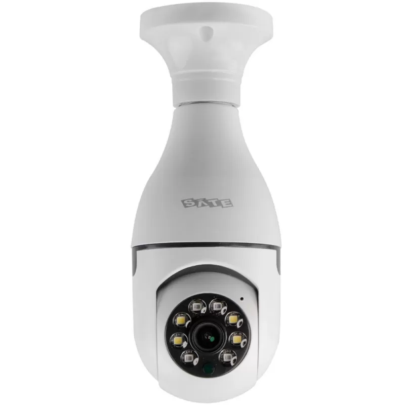 Cámara IP Sate A-CAM003 2MP 360° Wi-Fi 2V - Whit...