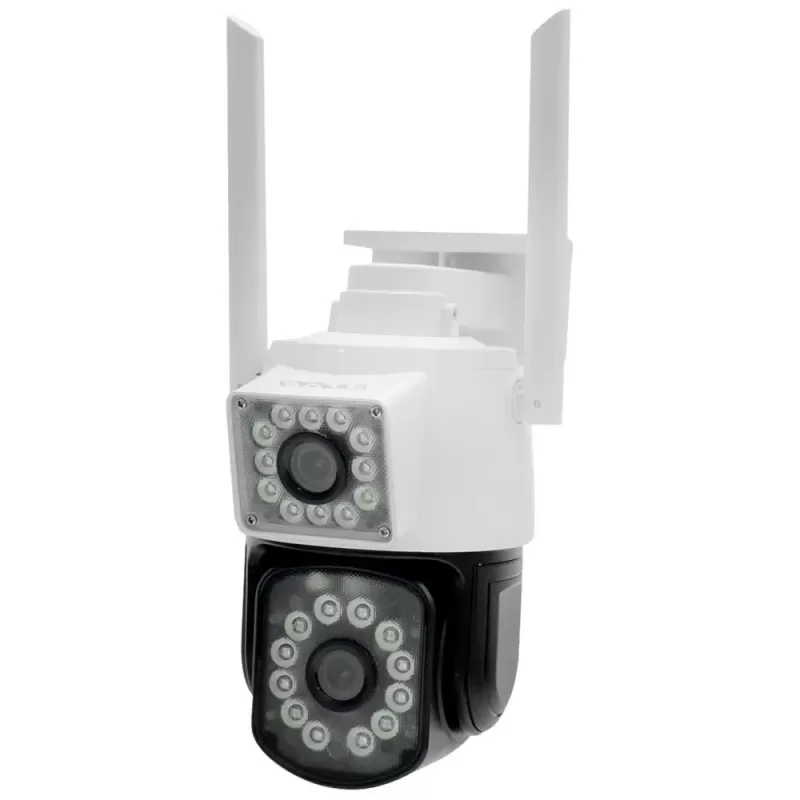 Cámara IP Sate A-CAM010D 4MP Dual Lens Wi-Fi 2V - White