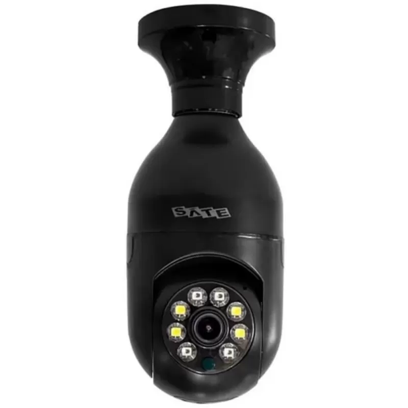 Cámara IP Sate A-CAM031 2MP 360° Wi-Fi 2V - Blac...