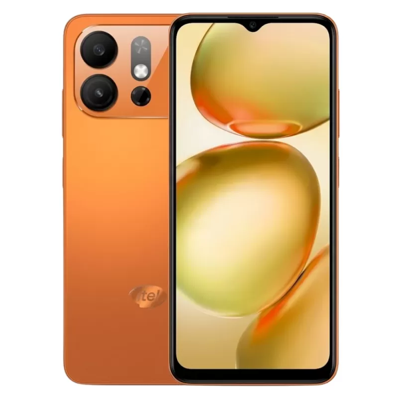 Smartphone Itel A100CS A6611L DS LTE 6.6" 4/128GB - Comet Orange