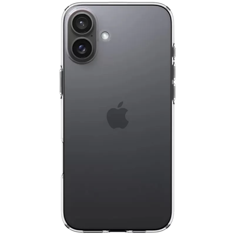 Capa Spigen iPhone 16 ACS08222 Crystal Flex - Clear Capa Spigen iPhone 16 ACS08222 Crystal Flex - Clear