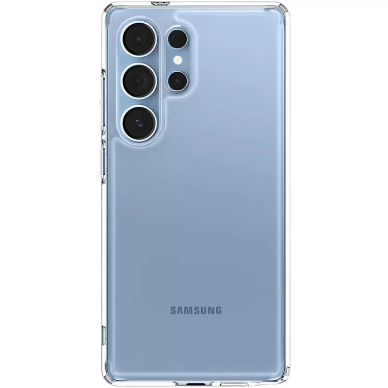 Capa Spigen Galaxy S25 Ultra ACS08973 Crystal Hybrid - Crystal Clear