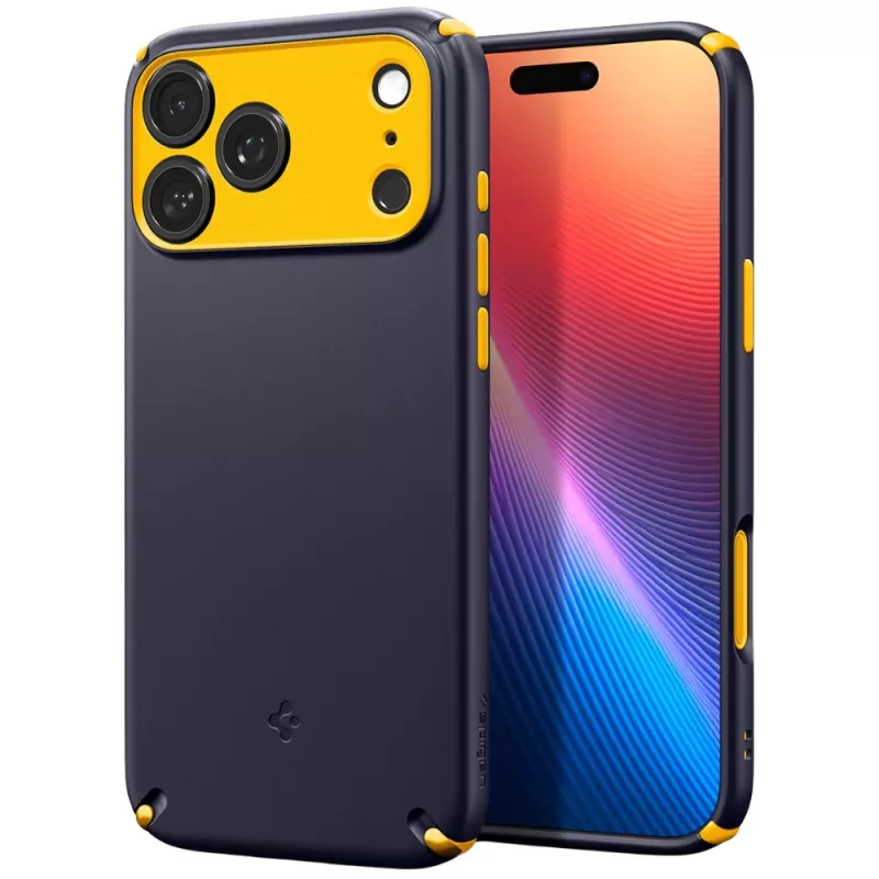 Capa Spigen iPhone 17 Pro Nano Pop Hybrid MagFit ACS09639 - Blueberry Navy