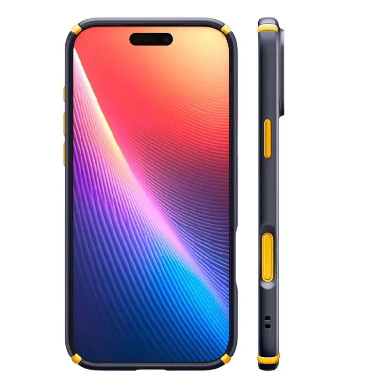 Capa Spigen iPhone 17 Pro Nano Pop Hybrid MagFit ACS09639 - Blueberry Navy