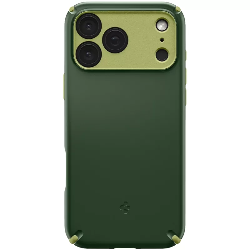 Capa Spigen iPhone 17 Pro Max Nano Pop Hybrid MagFit ACS9608 - Avo Green