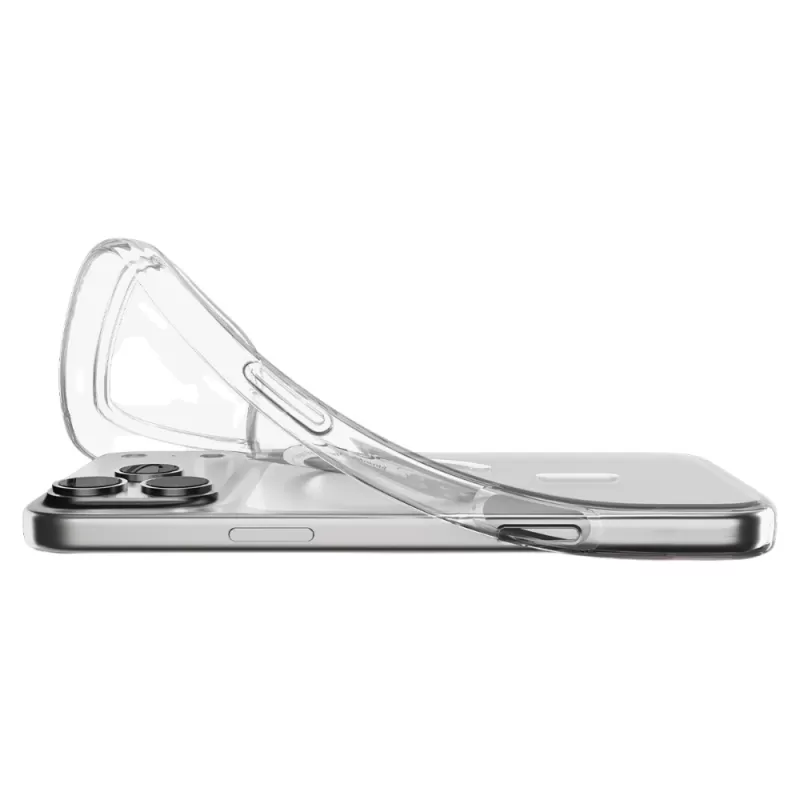 Capa Spigen iPhone 17 Pro Crystal Flex MagFit ACS09630 - Clear White