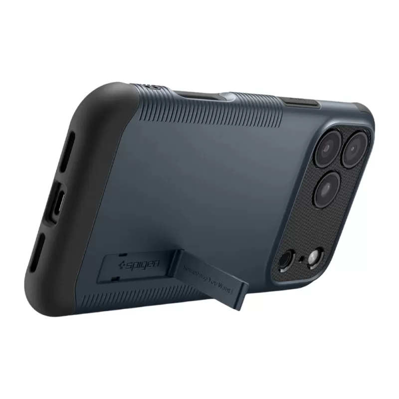 Capa Spigen iPhone 17 Pro Slim Armor MagFit ACS09634 - Metal Slate