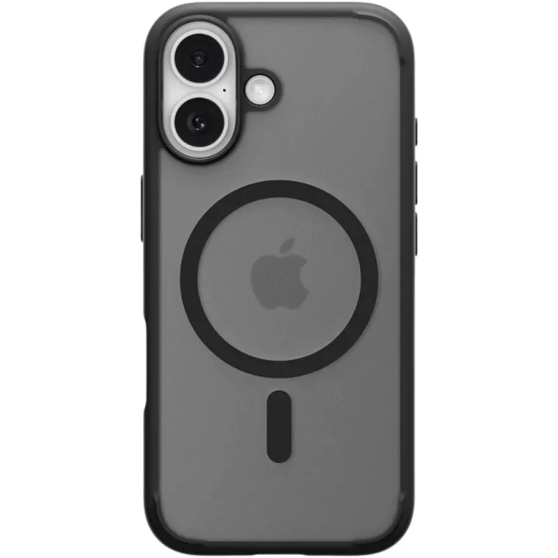 Capa Spigen iPhone 17 Crystal Hybrid MagFit ACS09651 - Frost Black Capa Spigen iPhone 17 Crystal Hybrid MagFit ACS09651 - Frost Black