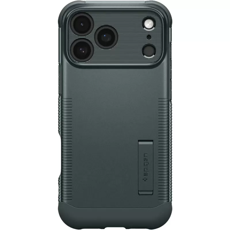 Capa Spigen iPhone 17 Pro Max Slim Armor MagFit ACS09673 - Abyss Green