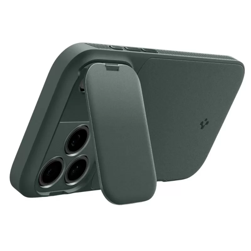 Capa Spigen iPhone 17/18 Pro ACS09954 Optik Armor - Abyss Green