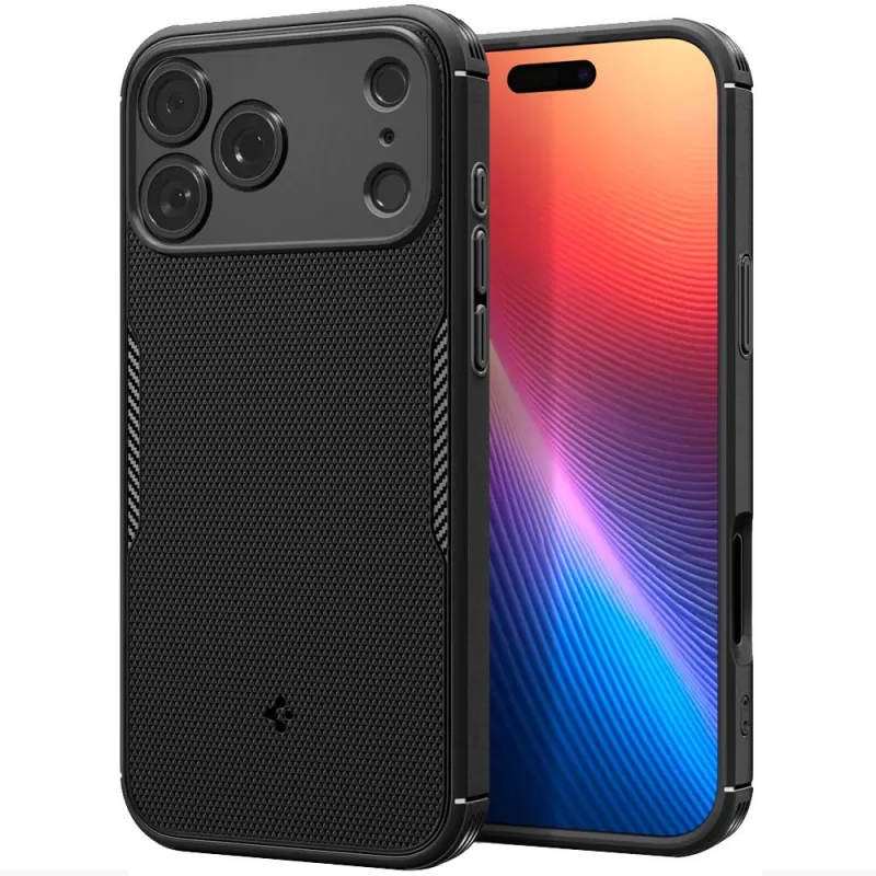 Capa Spigen iPhone 17 Pro Max Core Armor MagFit ACS09596 - Matte Black