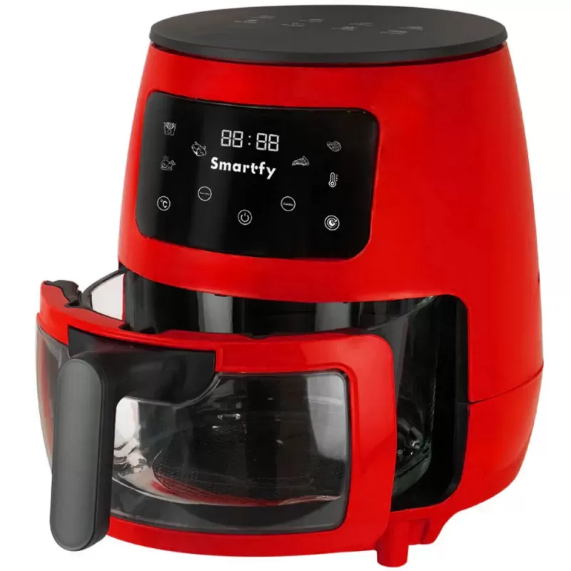Air Fryer Smartfy AF03R 900W 3.6L 110V - Red