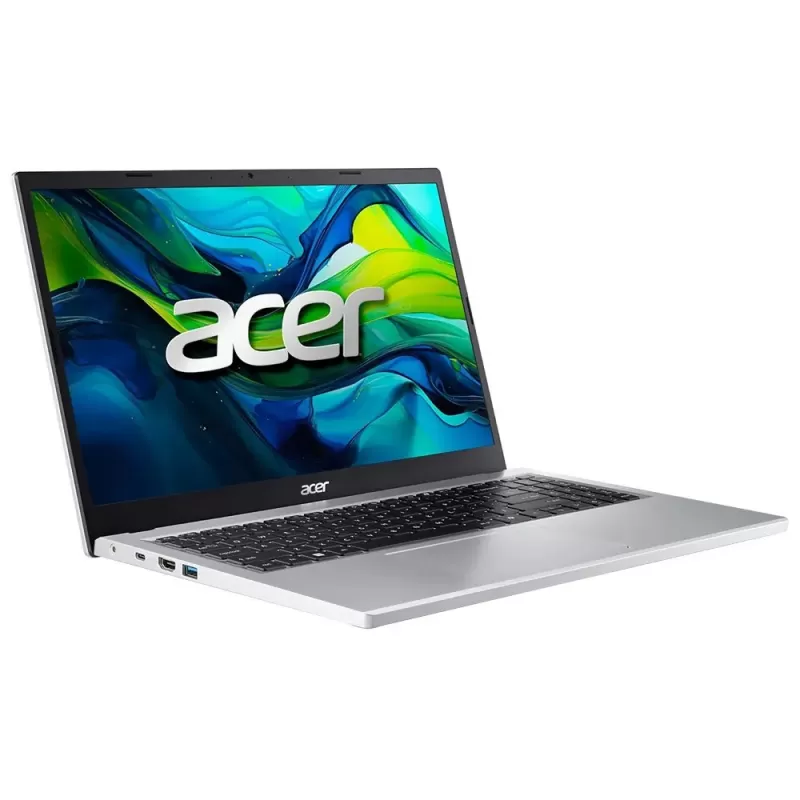 Notebook Acer Aspire Go 15 AG15-31P-36CS 15.6" Intel Core i3-N305 8/512GB W11H - Pure Silver