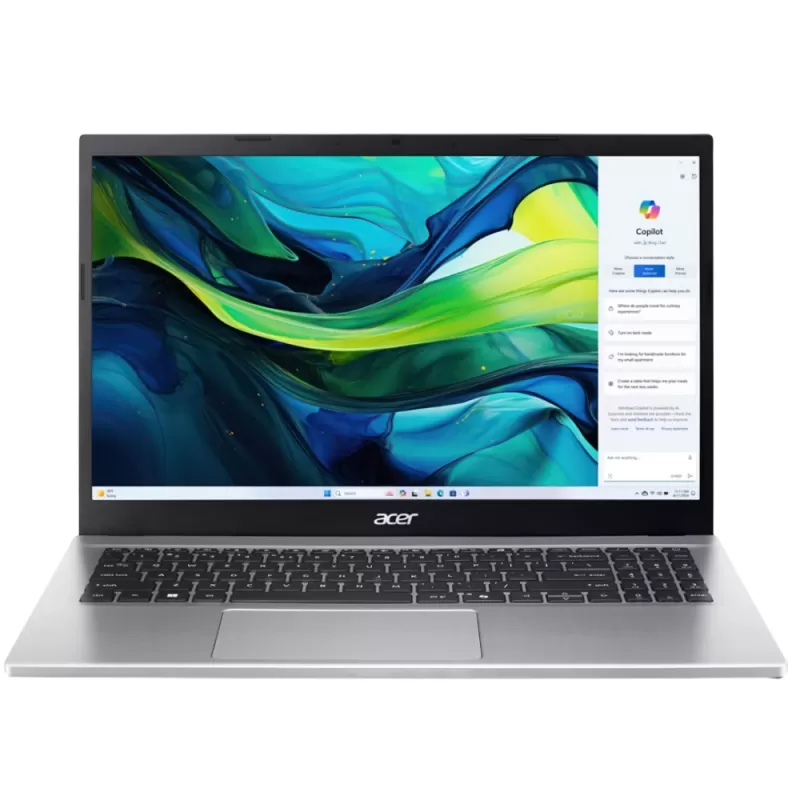 Notebook Acer Aspire Go 15 AG15-42P-R917 15.6" AMD Ryzen 7 7730U 16/512GB W11H - Pure Silver