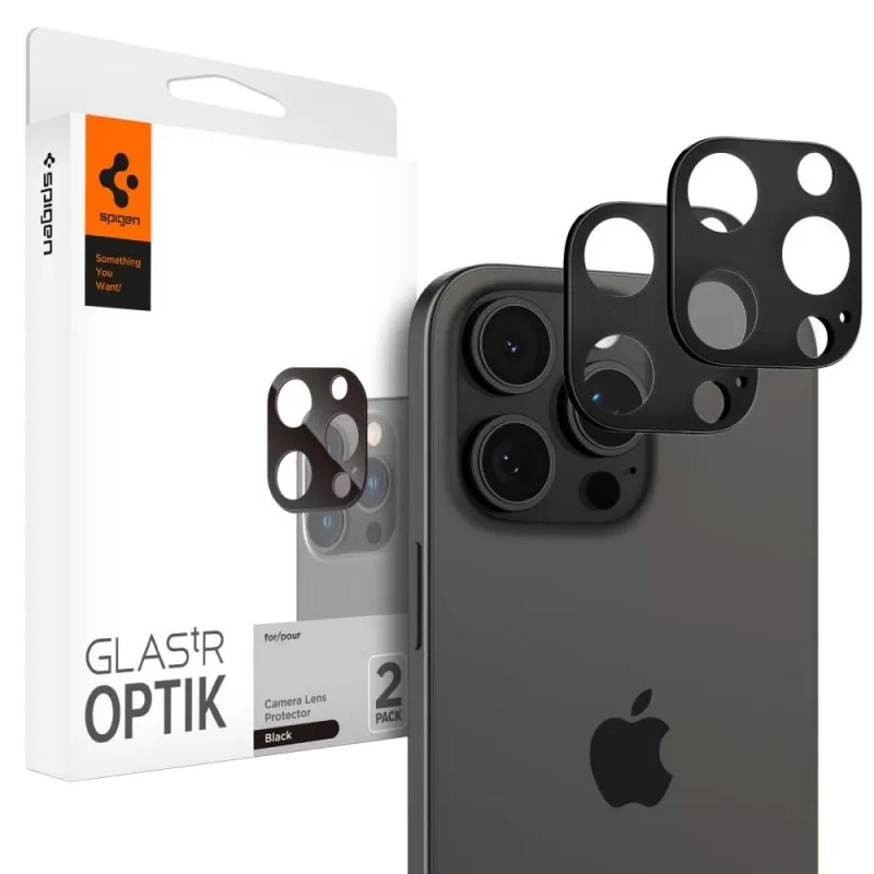 Cámara Lens Protector Spigen iPhone 16 Pro Max Gl...