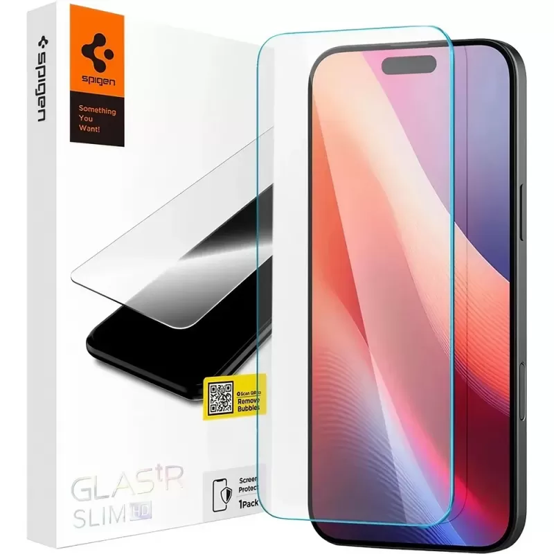 Pelicula Spigen iPhone 16 Pro Max GlastR Slim HD A...