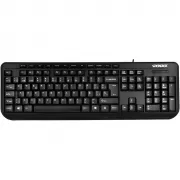 Teclado Sate AK-833 USB - Black (Español)