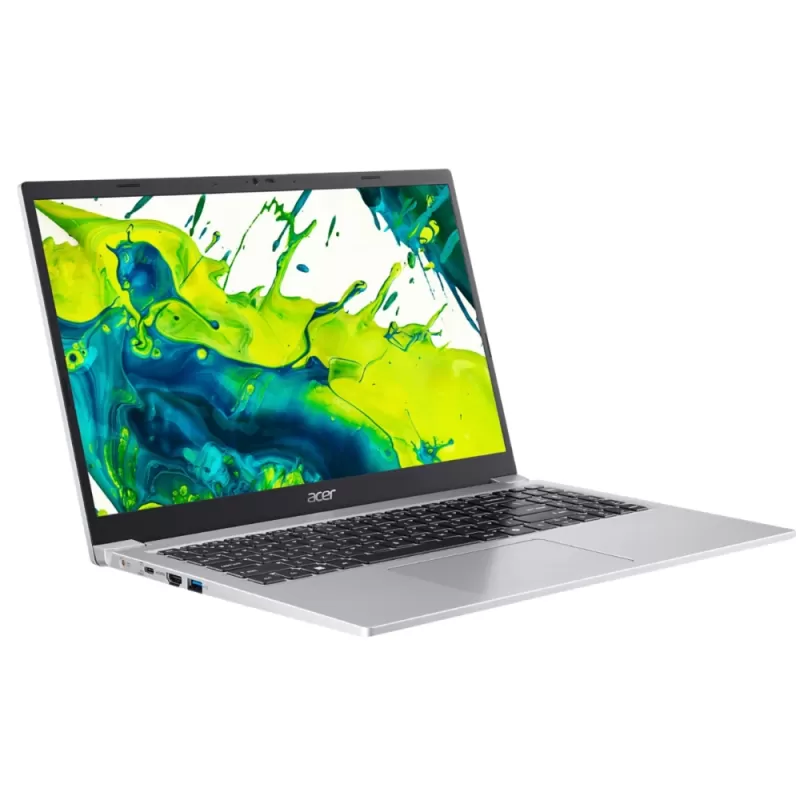 Notebook Acer Aspire Lite AL15-36P-32XP 15.6" Intel Core 3 N350 8/128GB W11H - Light Silver